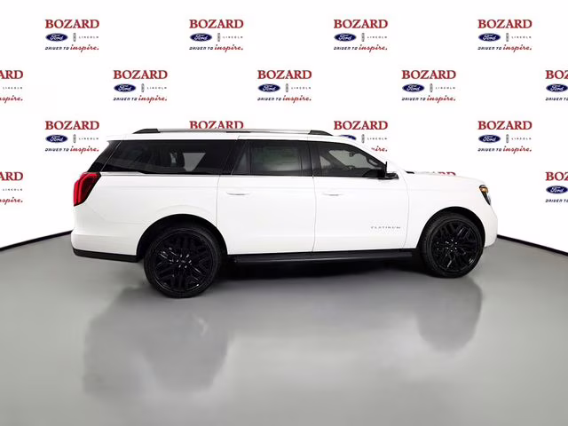 2026 Star White Metallic Tri-Coat Ford Expedition Max Platinum 4X4 SUV