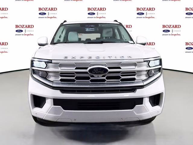 2026 Star White Metallic Tri-Coat Ford Expedition Max Platinum 4X4 SUV