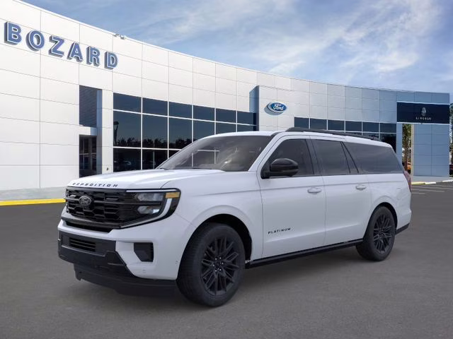 2026 Space Silver Metallic Ford Expedition Max Platinum 4X4 SUV