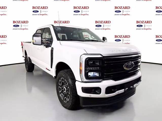 2026 Star White Metallic Tri-Coat Ford Super Duty F-250 SRW Platinum 4X4 Truck