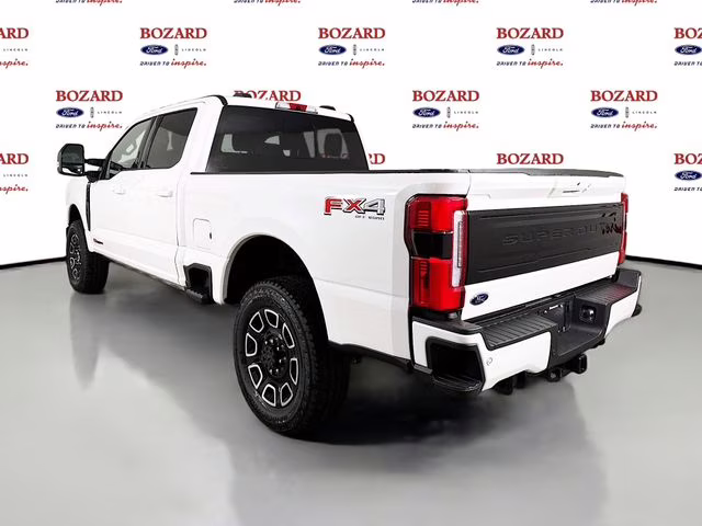 2026 Star White Metallic Tri-Coat Ford Super Duty F-250 SRW Platinum 4X4 Truck