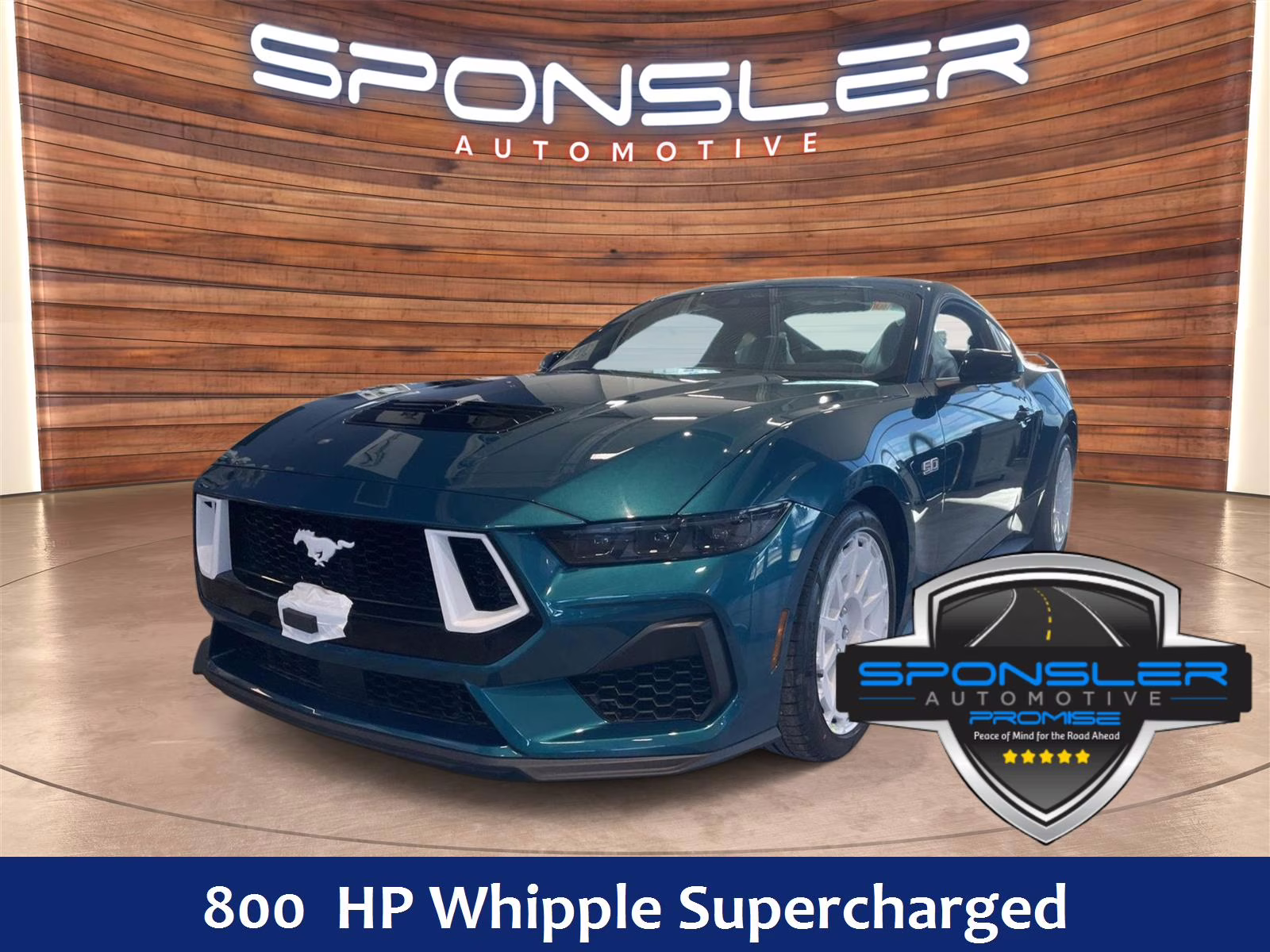 2026 Adriatic Blue Ford Mustang GT Premium RWD Fastback