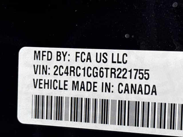 2026 Diamond Black Crystal Pearlcoat Chrysler Voyager LX FWD Van