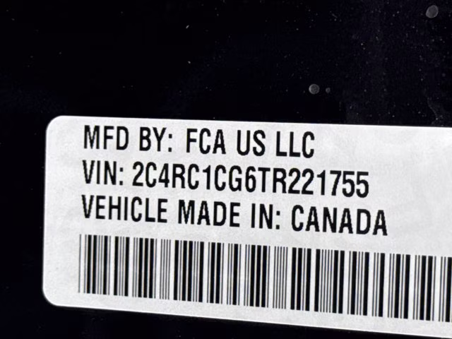 2026 Diamond Black Crystal Pearlcoat Chrysler Voyager LX FWD Van