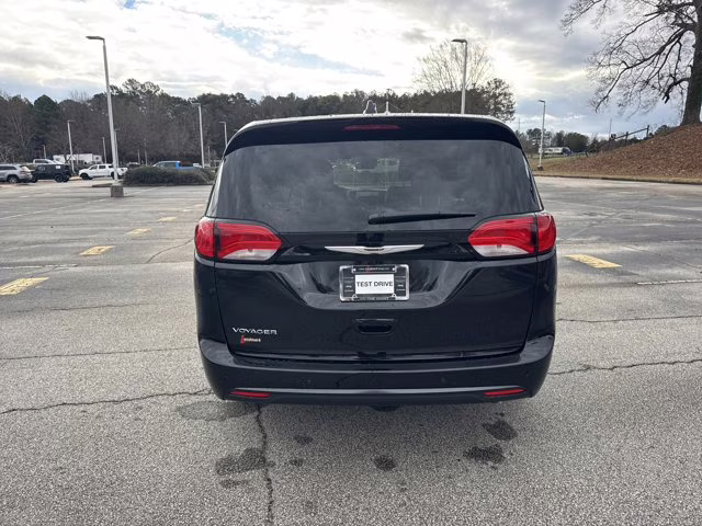 2026 Diamond Black Crystal Pearlcoat Chrysler Voyager LX FWD Van