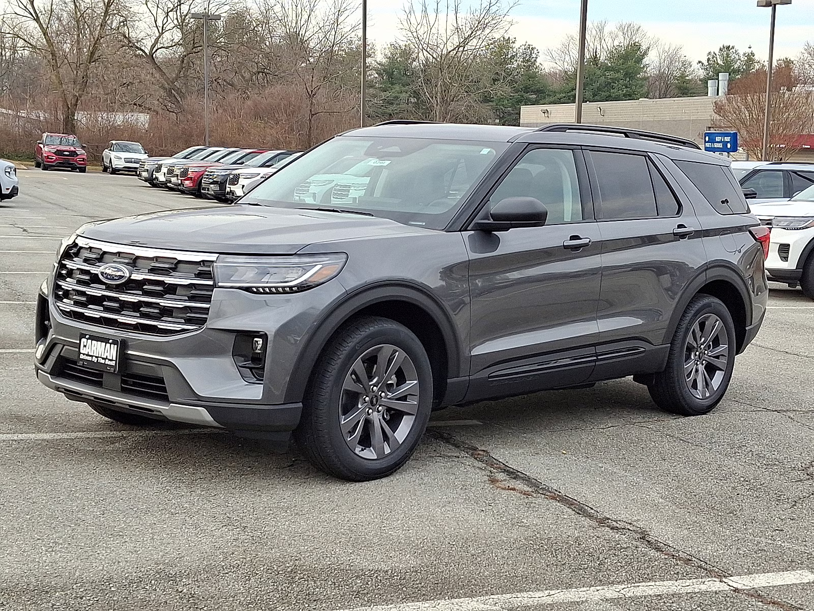 2026 Carbonized Gray Metallic - M7 Ford Explorer Active 4X4