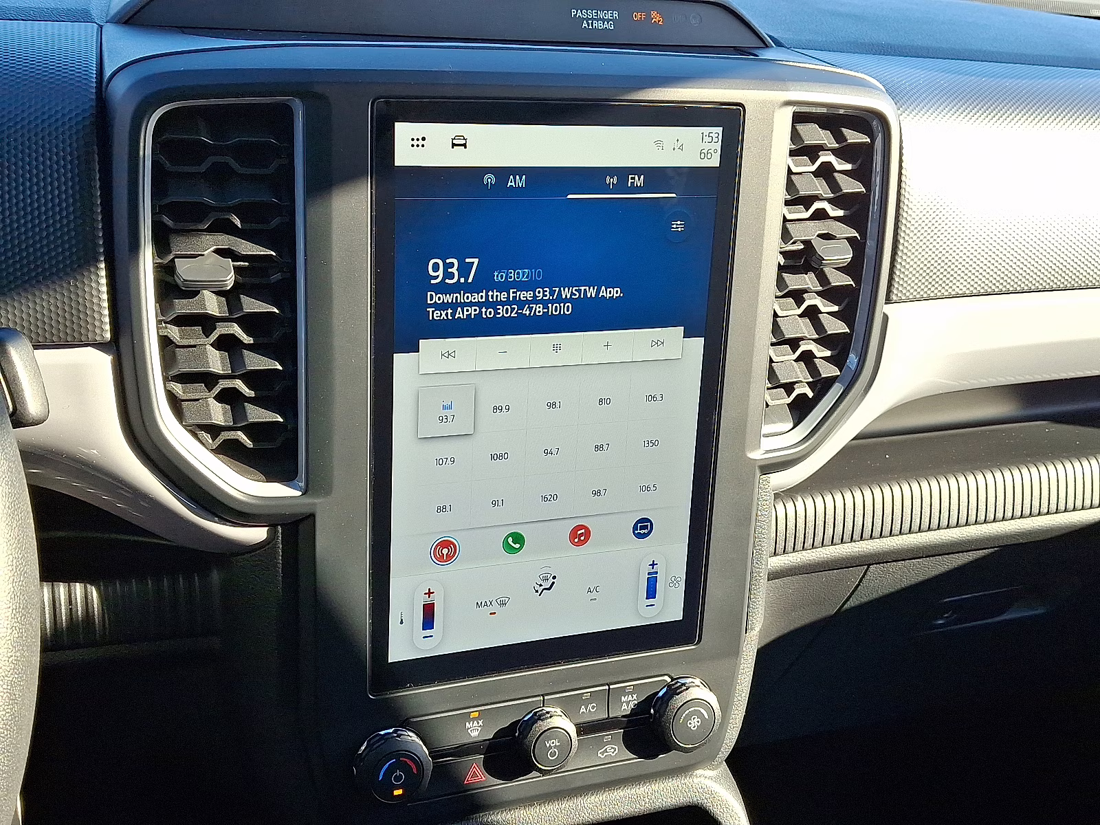 2025 Shadow Black - G1 Ford Ranger XL 4X4