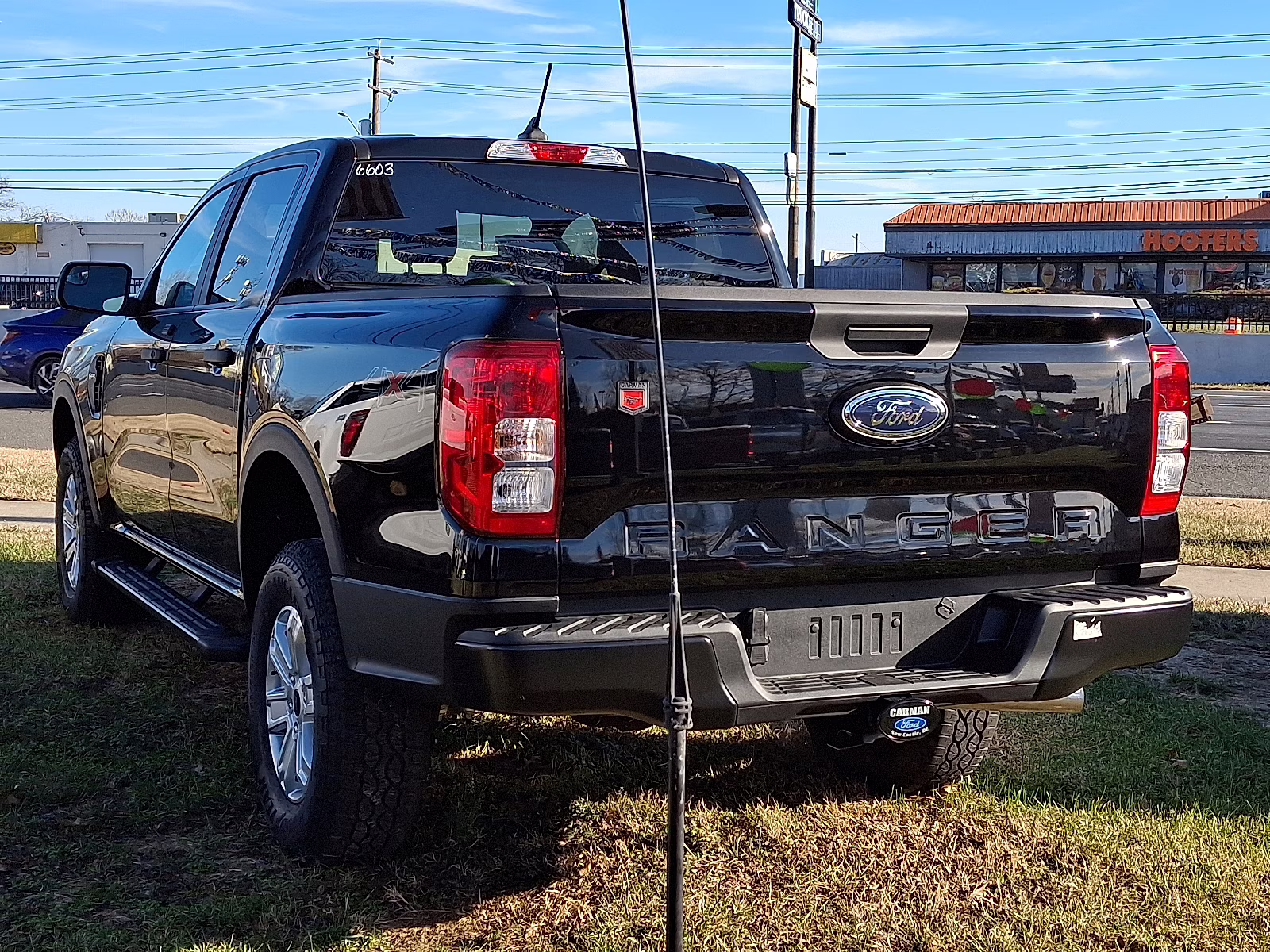 2025 Shadow Black - G1 Ford Ranger XL 4X4