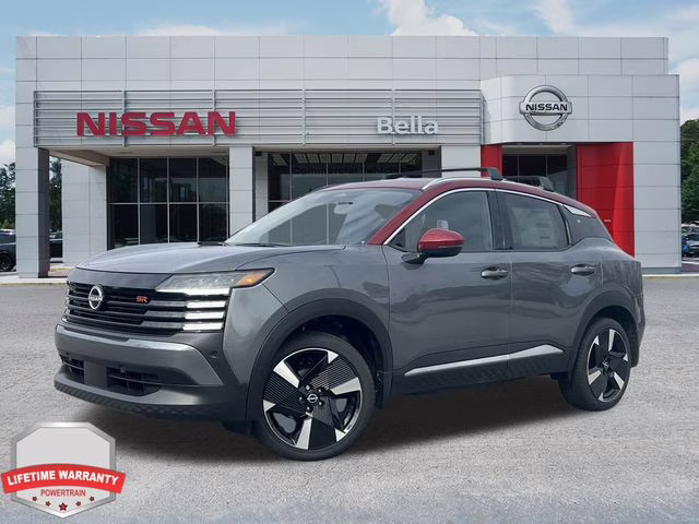 2026 Gun Metallic/Scarlet Ember Tintcoat Nissan Kicks SR FWD SUV