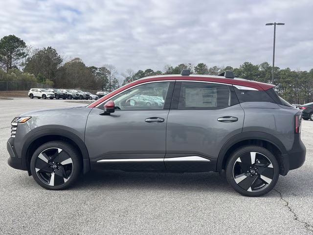 2026 Gun Metallic/Scarlet Ember Tintcoat Nissan Kicks SR FWD SUV