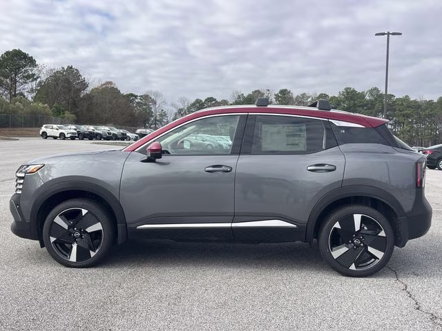2026 Gun Metallic/Scarlet Ember Tintcoat Nissan Kicks SR FWD SUV