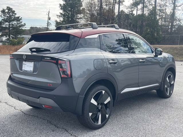 2026 Gun Metallic/Scarlet Ember Tintcoat Nissan Kicks SR FWD SUV
