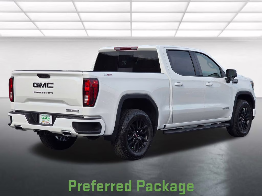 2026 Summit White GMC Sierra 1500 Elevation 4X4 Truck