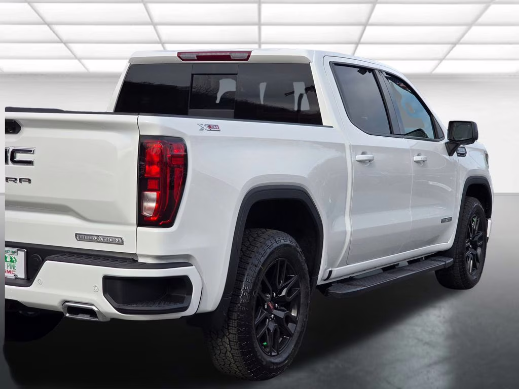 2026 Summit White GMC Sierra 1500 Elevation 4X4 Truck