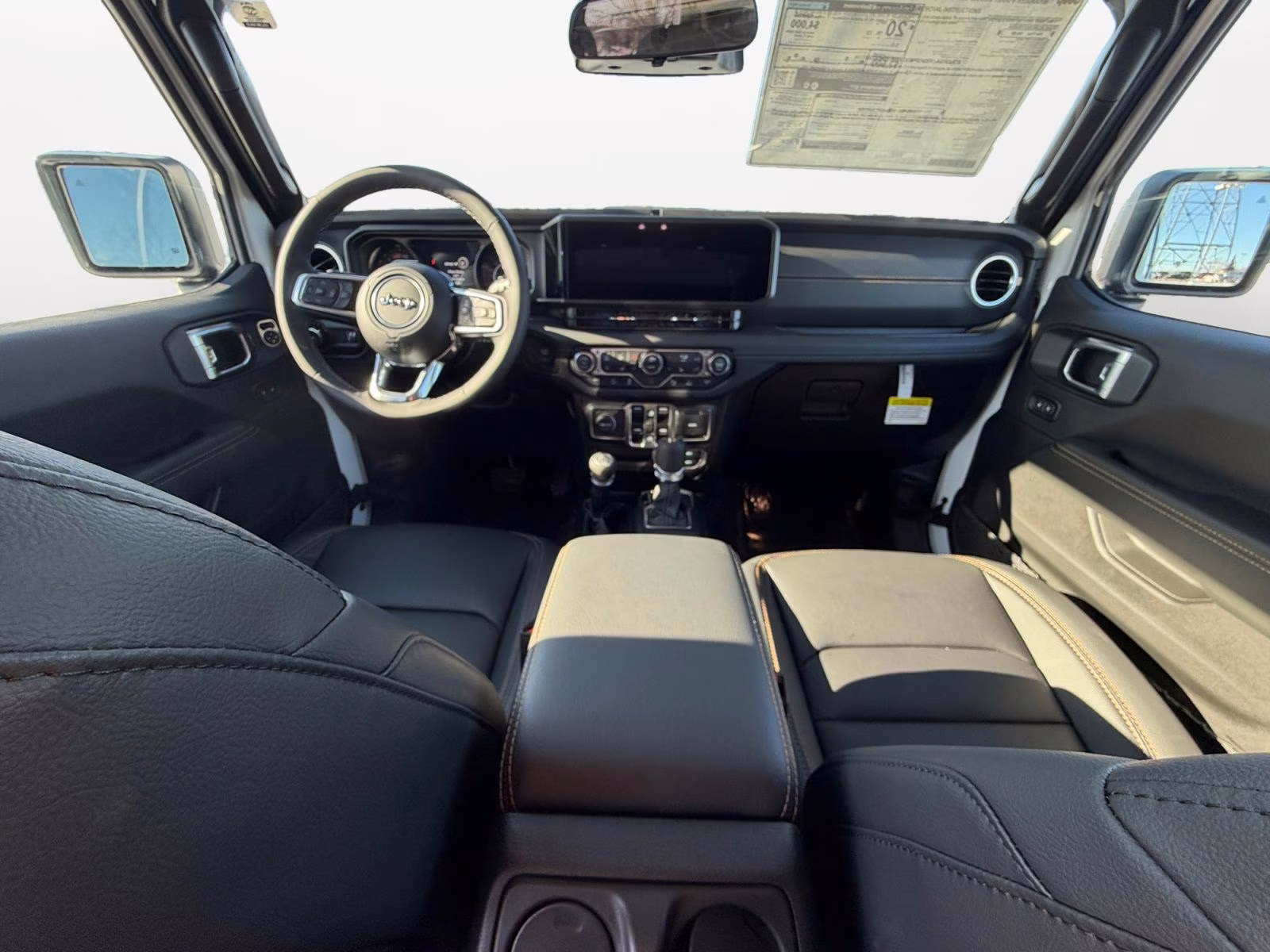 2026 bright white clearcoat Jeep Wrangler Sahara 4X4 SUV