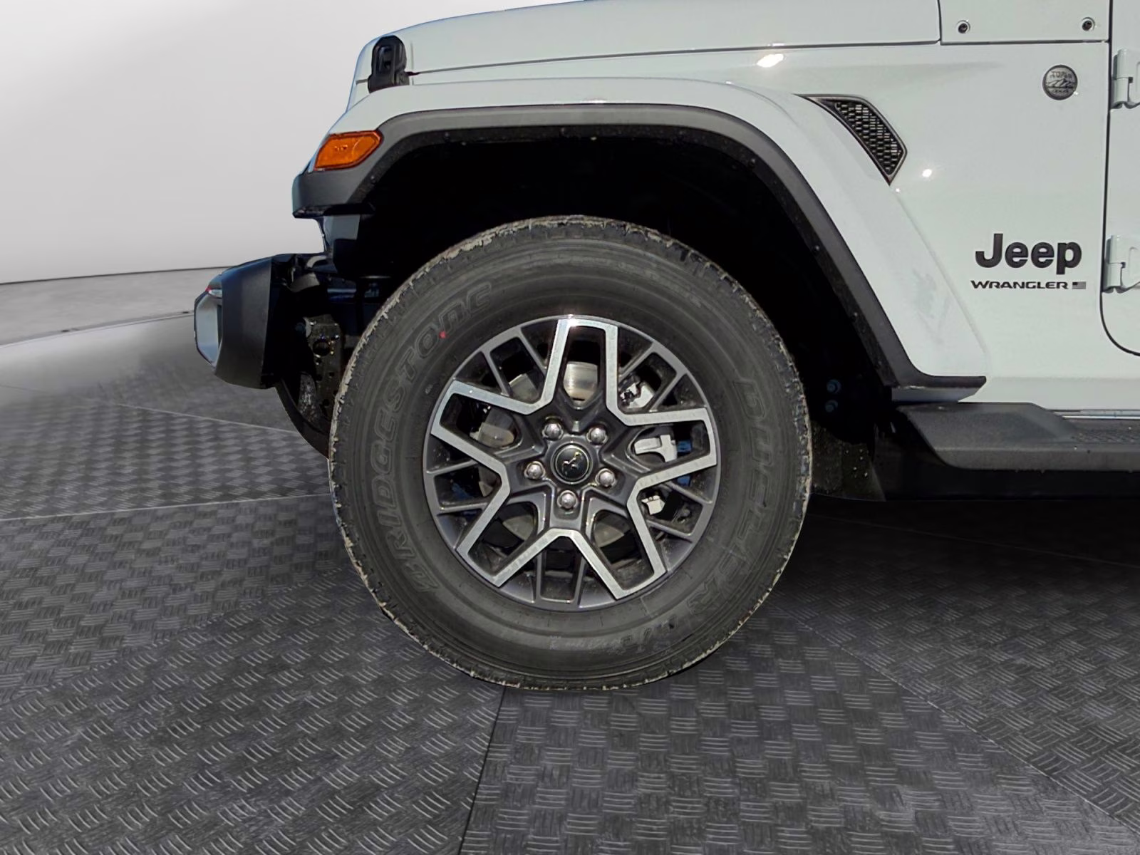 2026 bright white clearcoat Jeep Wrangler Sahara 4X4 SUV