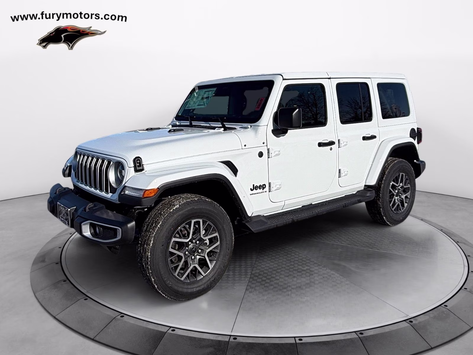 2026 Bright White Clearcoat Jeep Wrangler Sahara 4X4 SUV