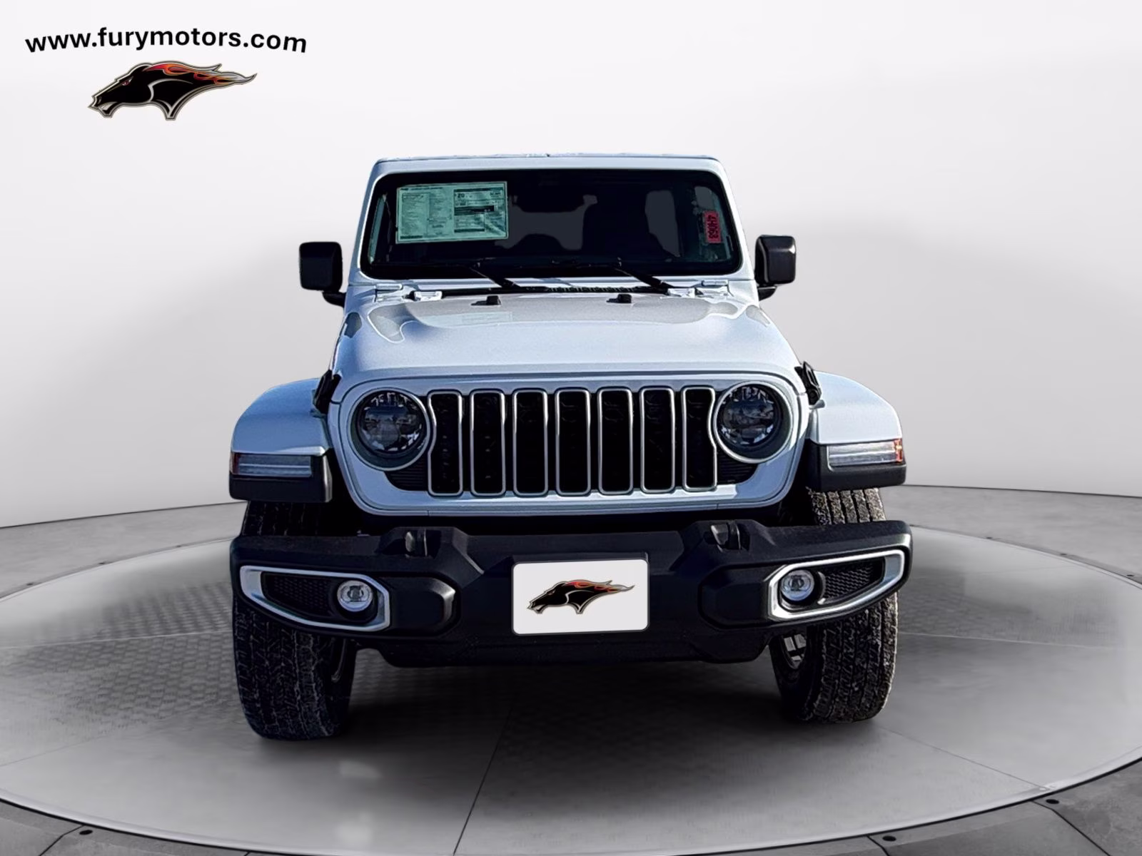 2026 Bright White Clearcoat Jeep Wrangler Sahara 4X4 SUV