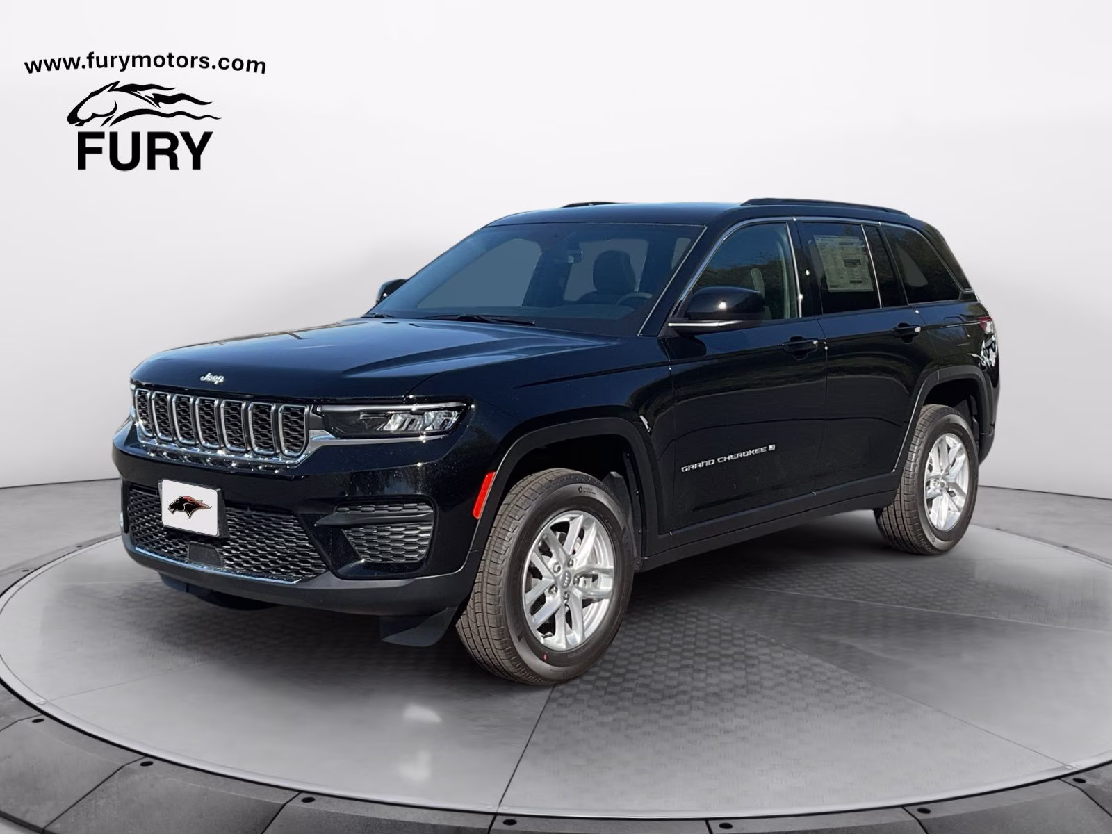 2025 Diamond Black Crystal Pearlcoat Jeep Grand Cherokee Laredo X 4X4 SUV