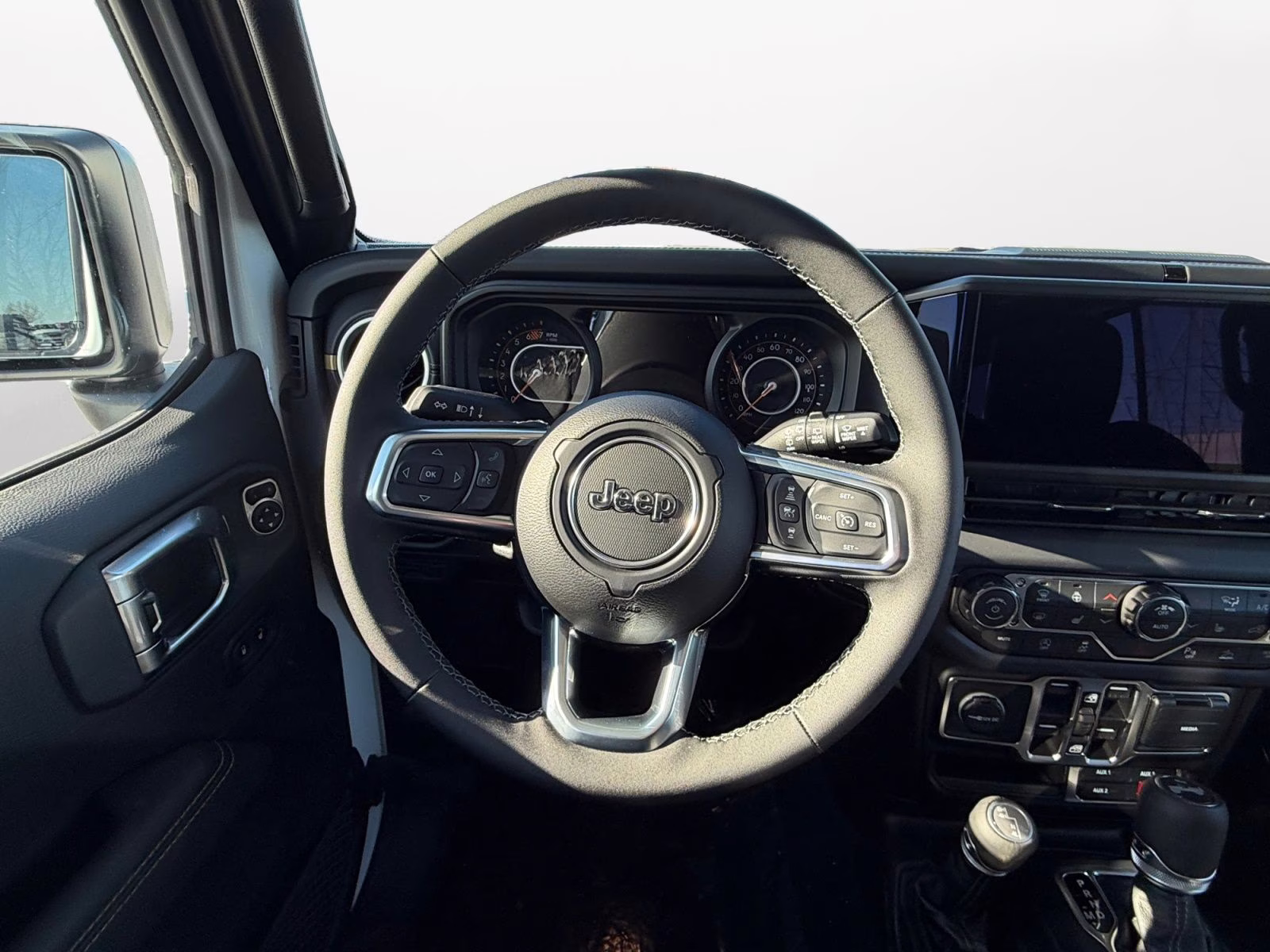 2026 bright white clearcoat Jeep Wrangler Sahara 4X4 SUV