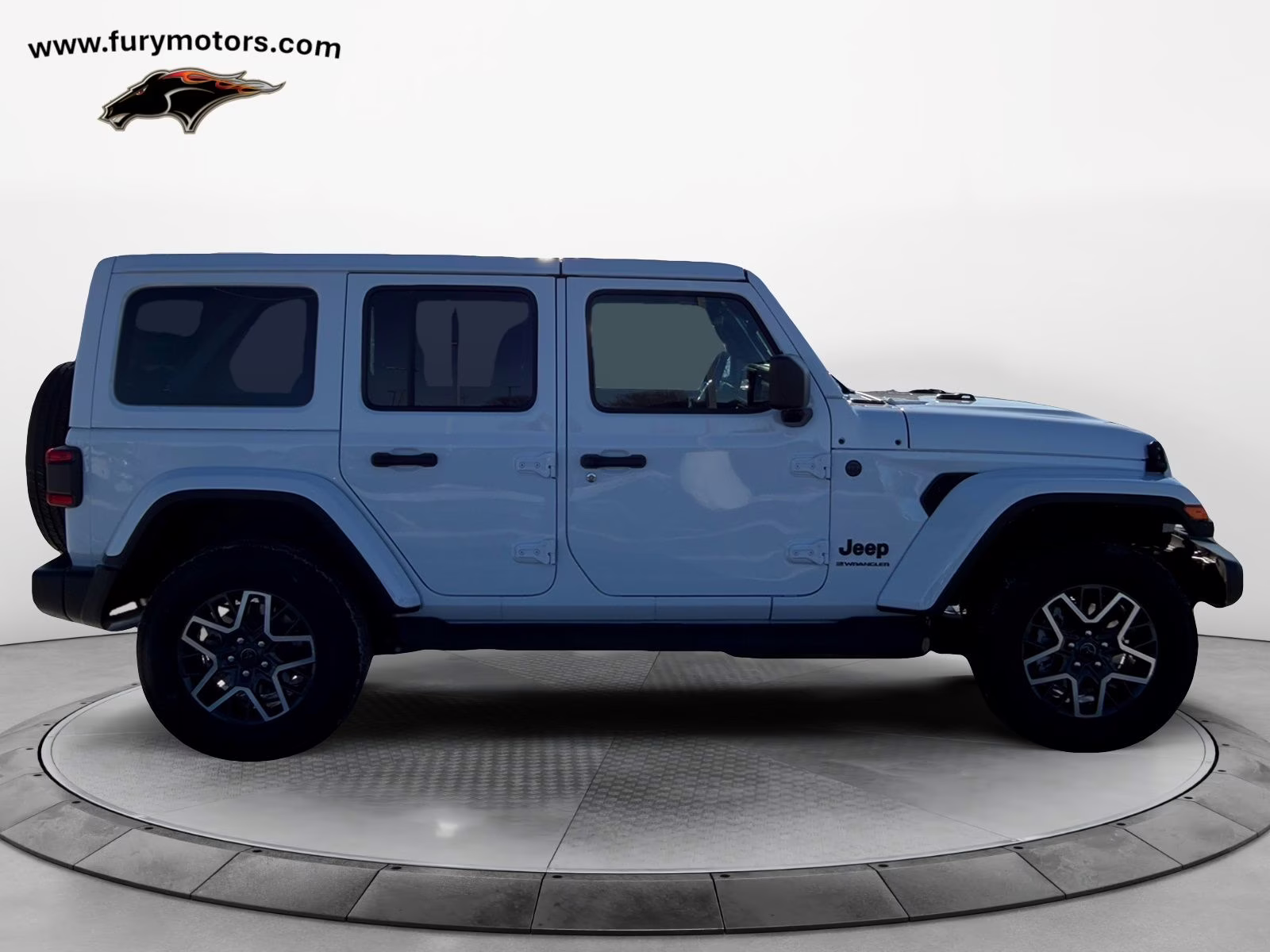 2026 bright white clearcoat Jeep Wrangler Sahara 4X4 SUV