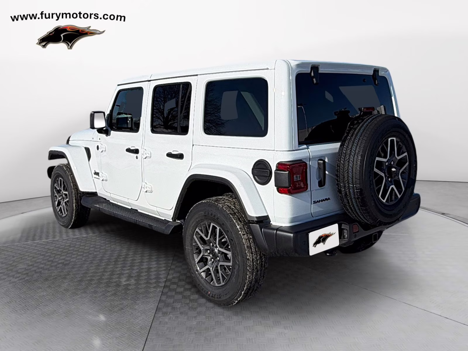 2026 bright white clearcoat Jeep Wrangler Sahara 4X4 SUV
