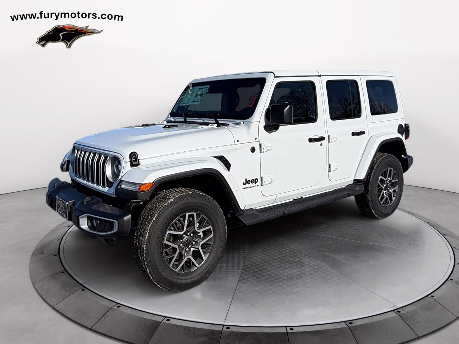2026 bright white clearcoat Jeep Wrangler Sahara 4X4 SUV