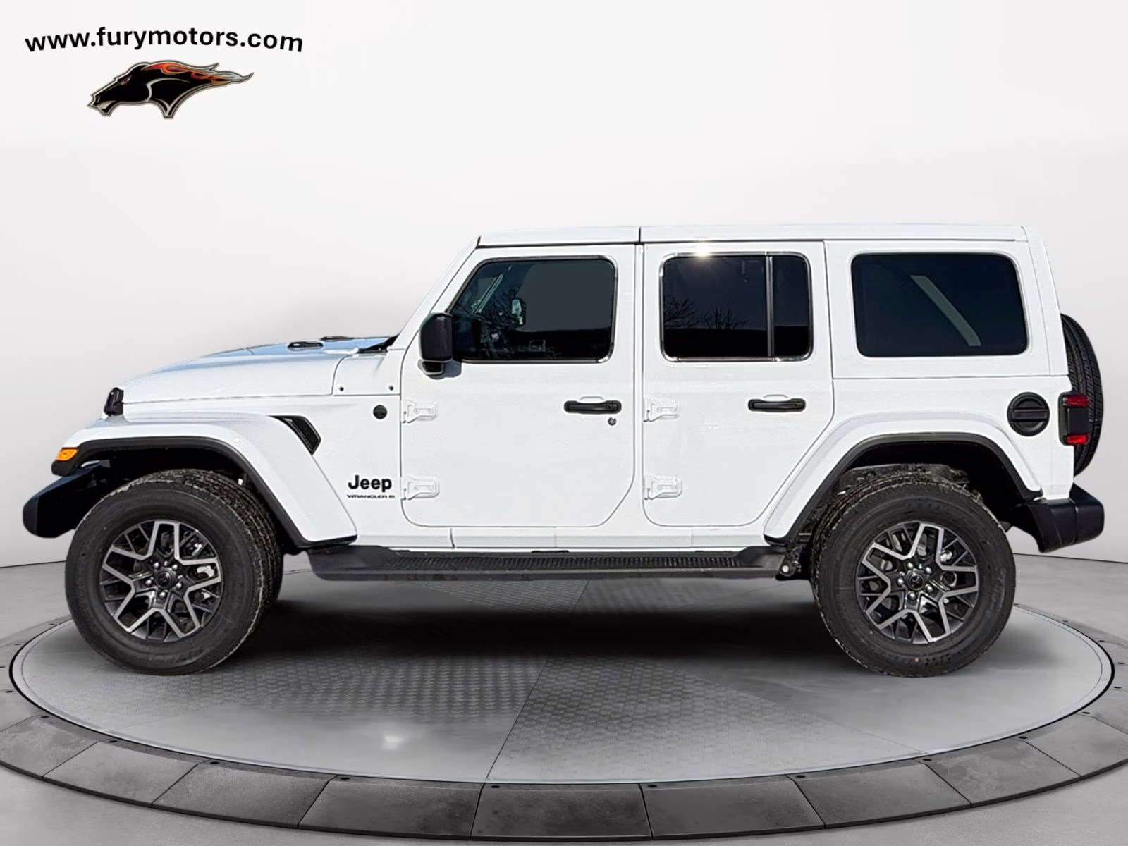 2026 bright white clearcoat Jeep Wrangler Sahara 4X4 SUV