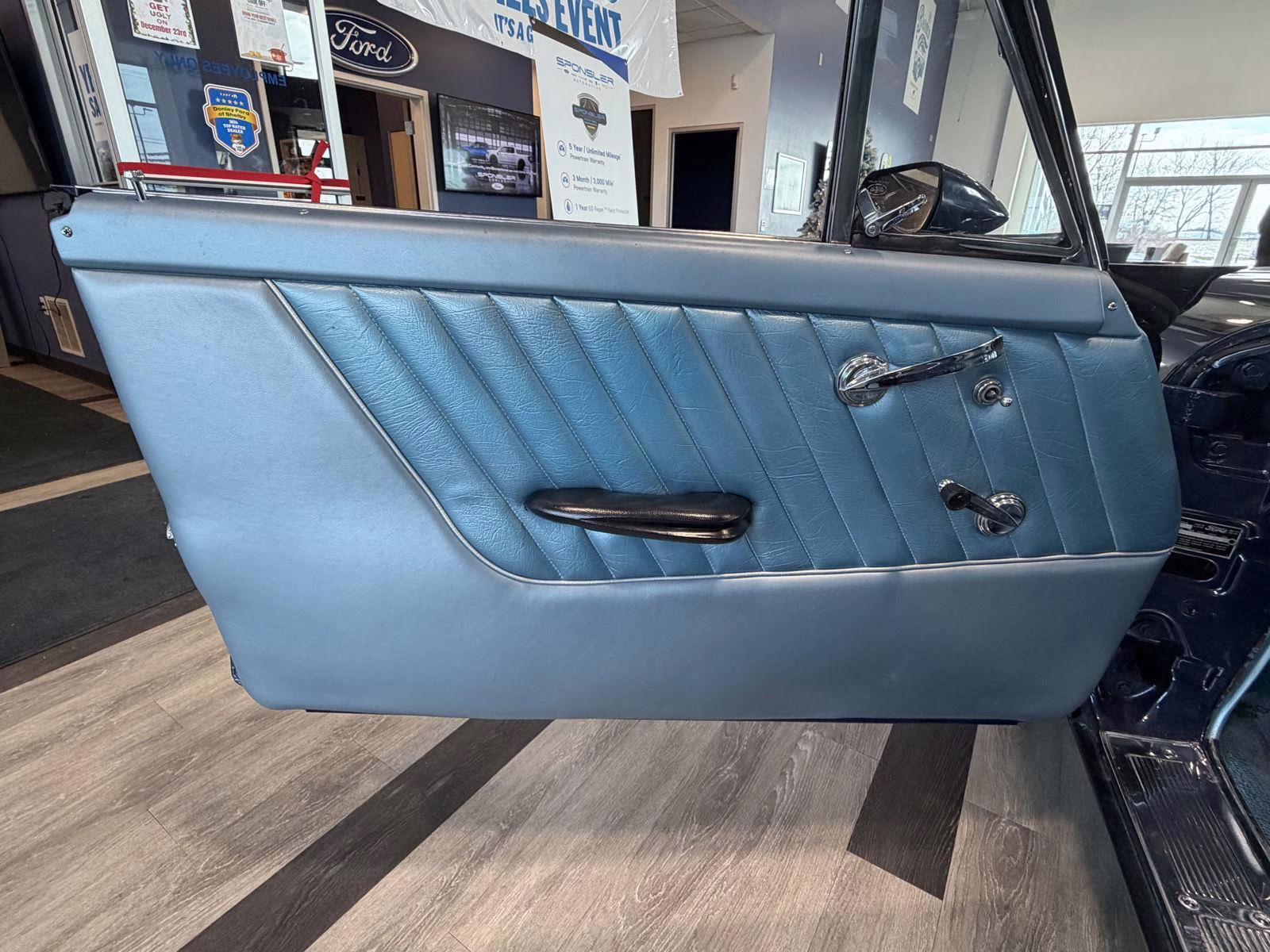 1961 CHESAPEAK BLUE METALLIC Ford Galaxy Sunliner Convertible Sunliner Convertible RWD Convertible