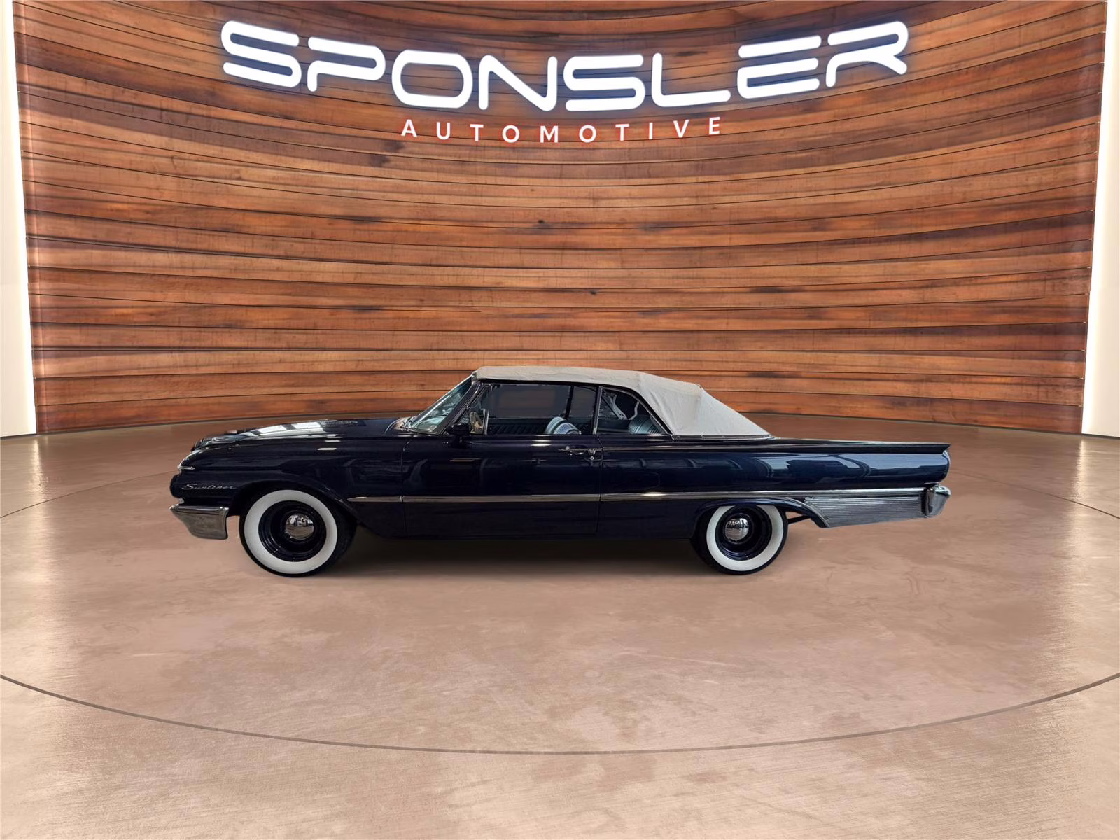 1961 CHESAPEAK BLUE METALLIC Ford Galaxy Sunliner Convertible Sunliner Convertible RWD Convertible