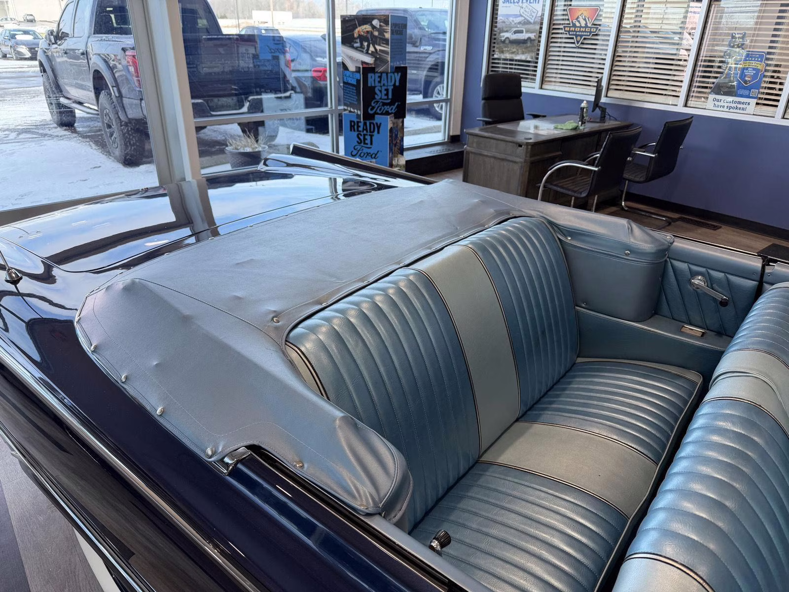 1961 CHESAPEAK BLUE METALLIC Ford Galaxy Sunliner Convertible Sunliner Convertible RWD Convertible