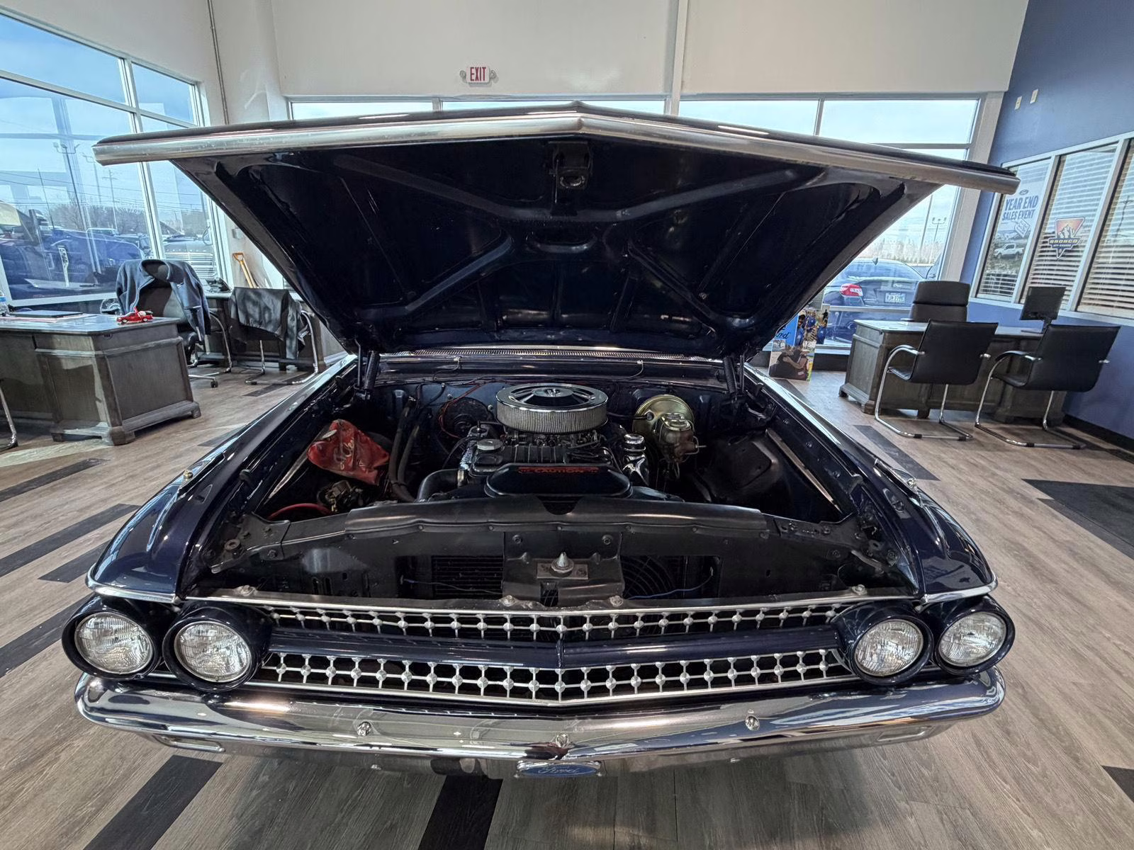 1961 CHESAPEAK BLUE METALLIC Ford Galaxy Sunliner Convertible Sunliner Convertible RWD Convertible