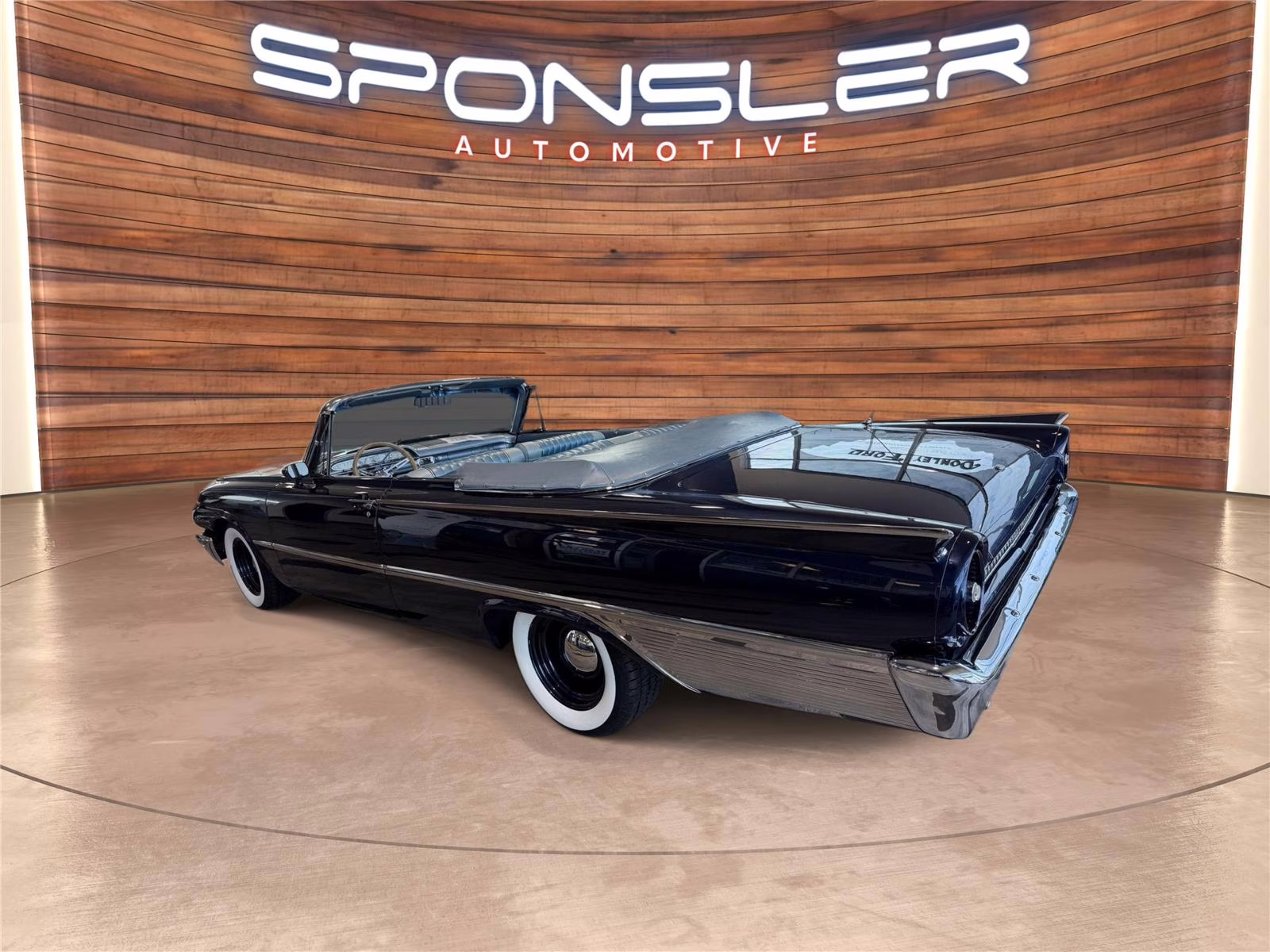 1961 CHESAPEAK BLUE METALLIC Ford Galaxy Sunliner Convertible Sunliner Convertible RWD Convertible