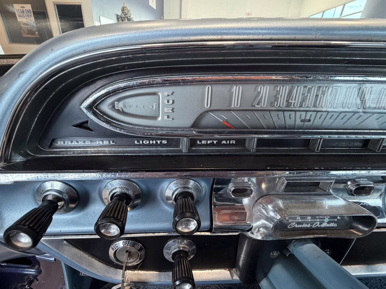 1961 CHESAPEAK BLUE METALLIC Ford Galaxy Sunliner Convertible Sunliner Convertible RWD Convertible