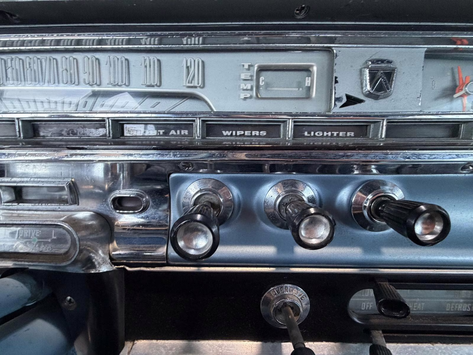 1961 CHESAPEAK BLUE METALLIC Ford Galaxy Sunliner Convertible Sunliner Convertible RWD Convertible