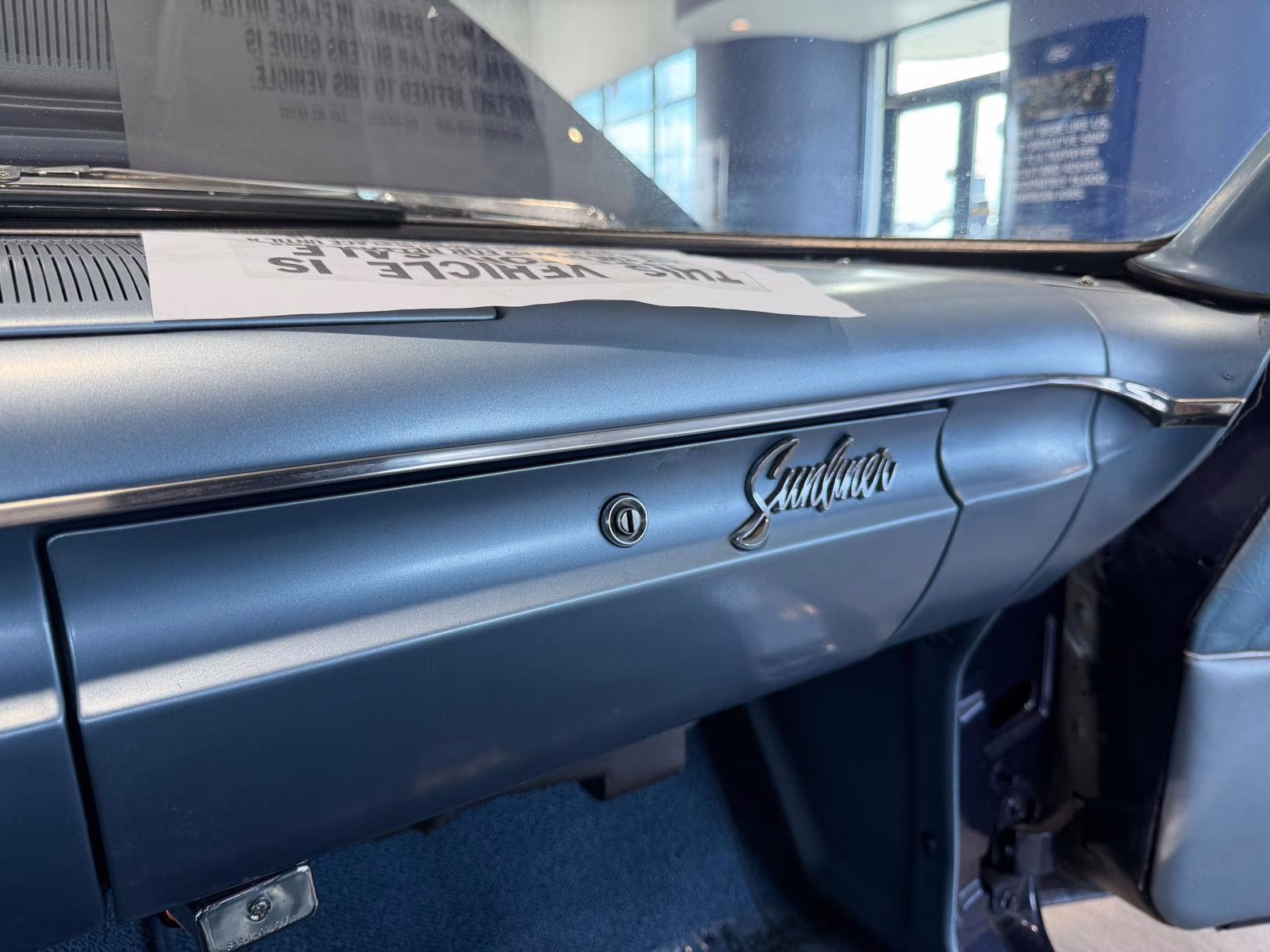 1961 CHESAPEAK BLUE METALLIC Ford Galaxy Sunliner Convertible Sunliner Convertible RWD Convertible