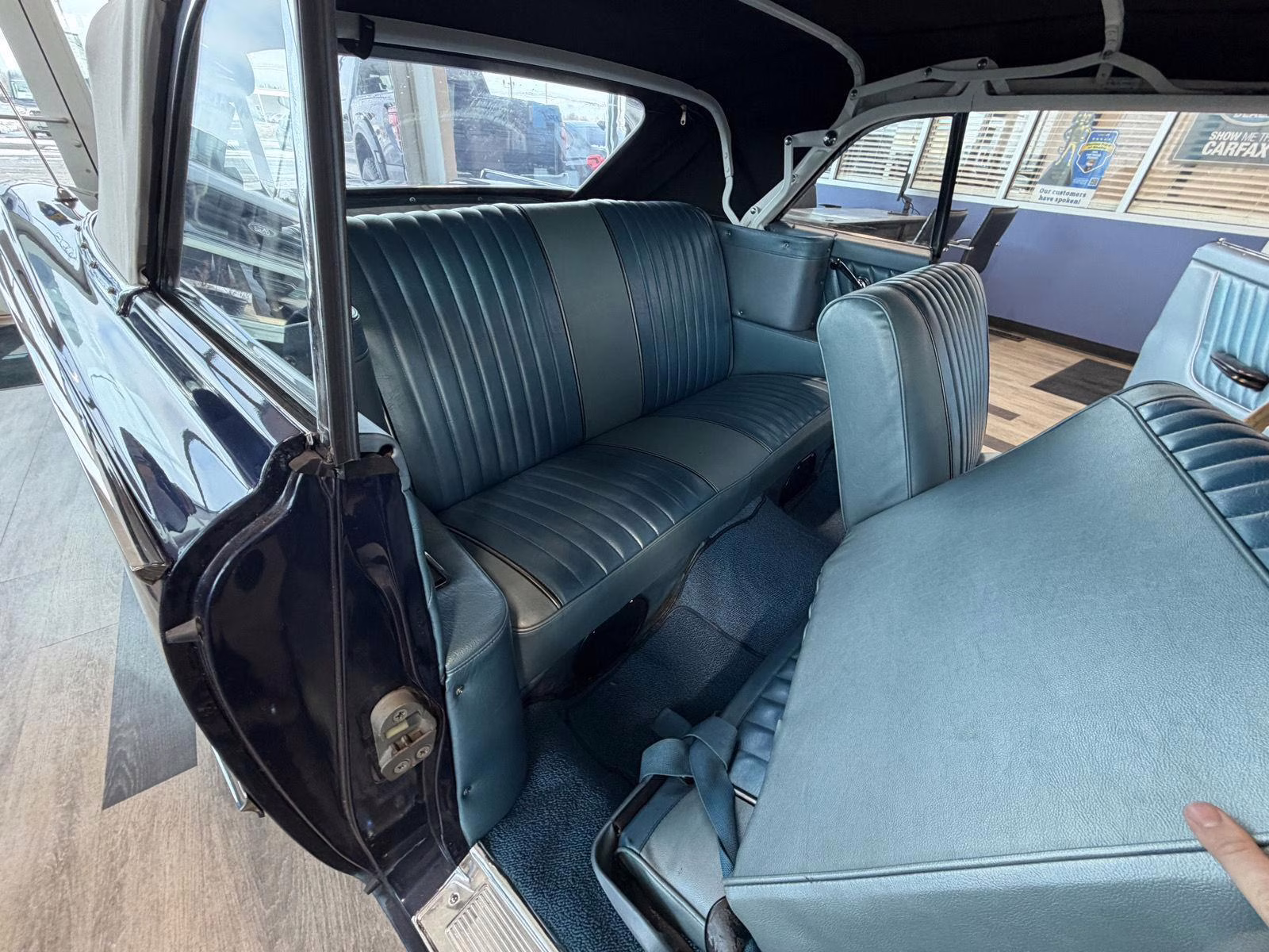 1961 CHESAPEAK BLUE METALLIC Ford Galaxy Sunliner Convertible Sunliner Convertible RWD Convertible