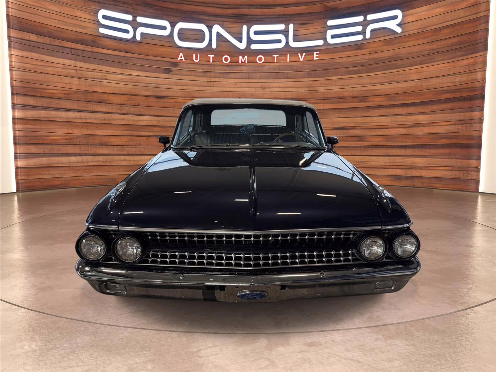 1961 CHESAPEAK BLUE METALLIC Ford Galaxy Sunliner Convertible Sunliner Convertible RWD Convertible