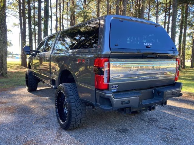 2024 Gray Metallic Ford Super Duty F-350 SRW Limited 4X4 Truck