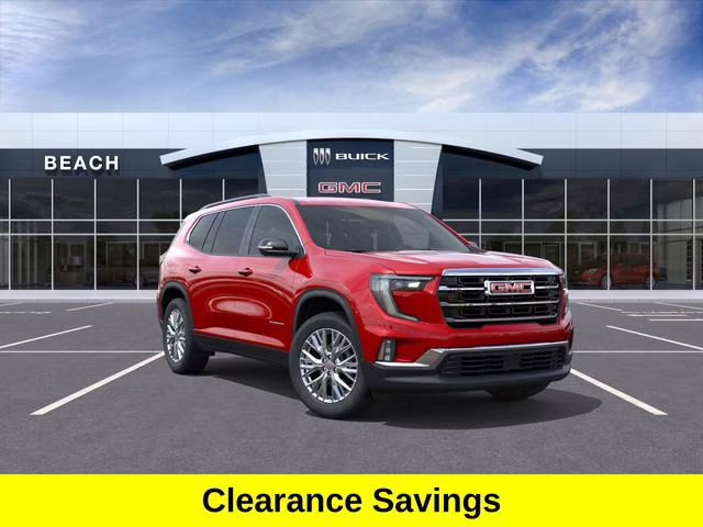 2026 Volcanic Red Tintcoat GMC Acadia Elevation FWD SUV