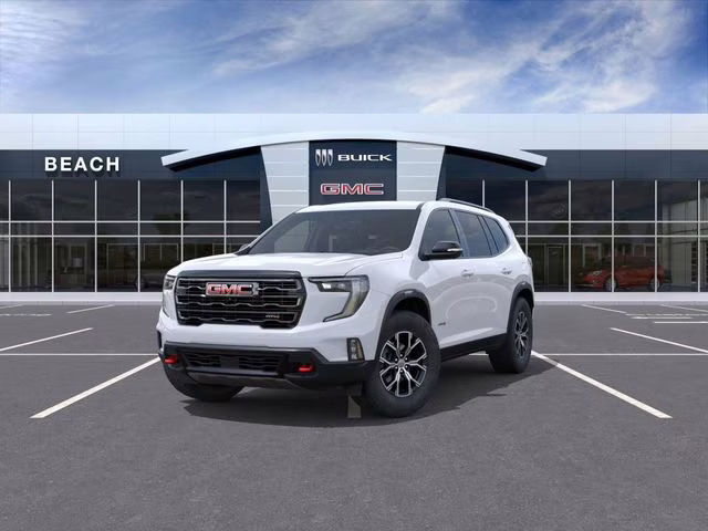 2026 Glacier White Tricoat GMC Acadia AT4 AWD SUV