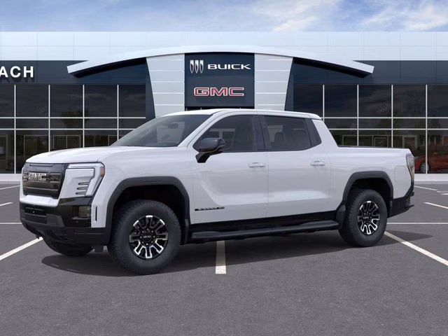 2026 Summit White GMC Sierra EV Elevation Standard Range 4X4 Truck