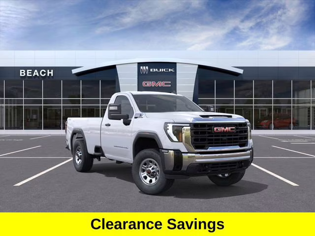 2026 Summit White GMC Sierra 2500 HD Pro 4X4 Truck