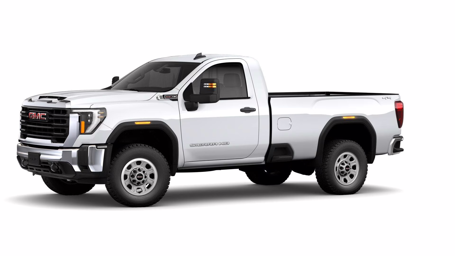 2026 Summit White GMC Sierra 2500 HD Pro 4X4 Truck