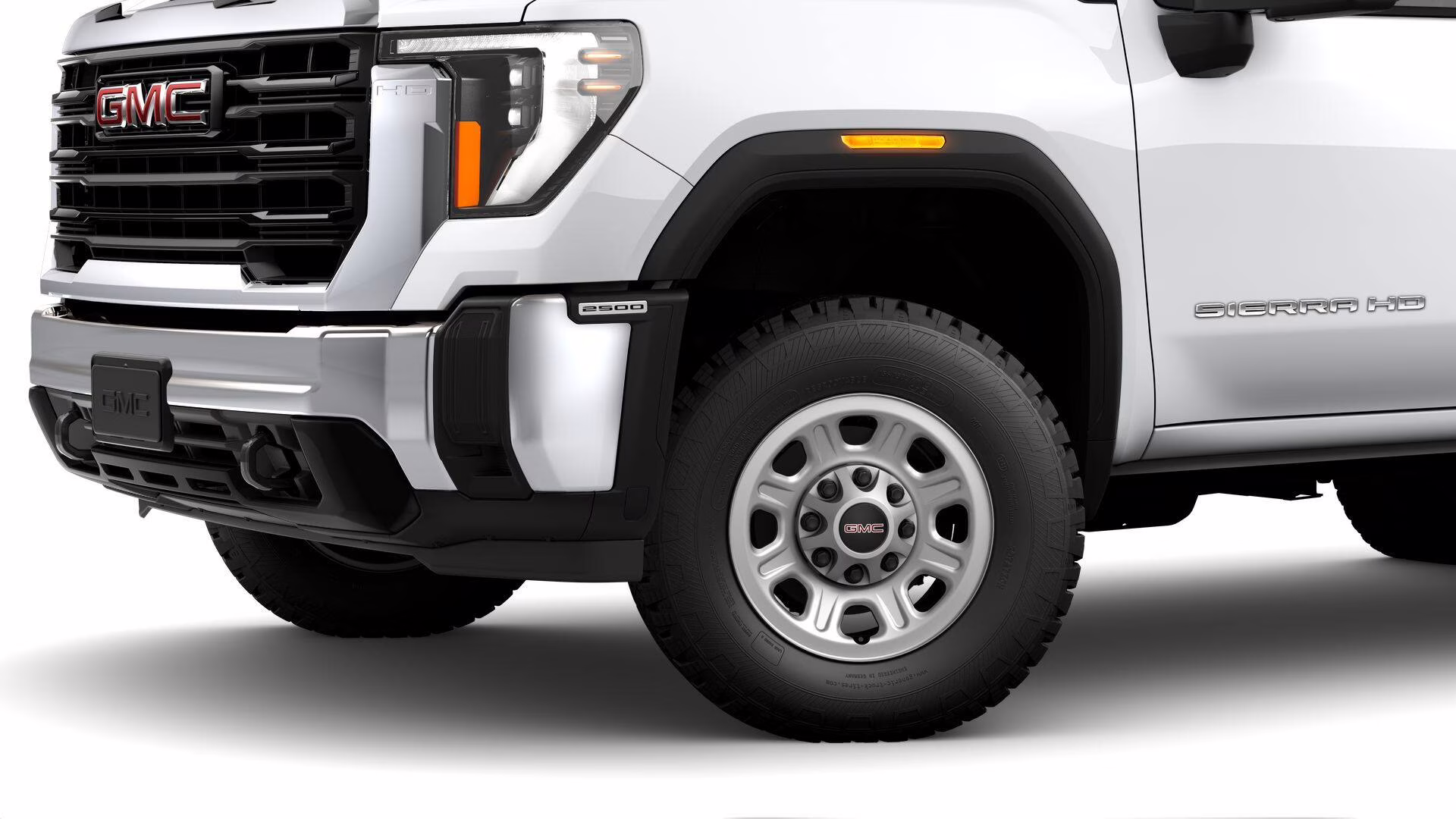 2026 Summit White GMC Sierra 2500 HD Pro 4X4 Truck