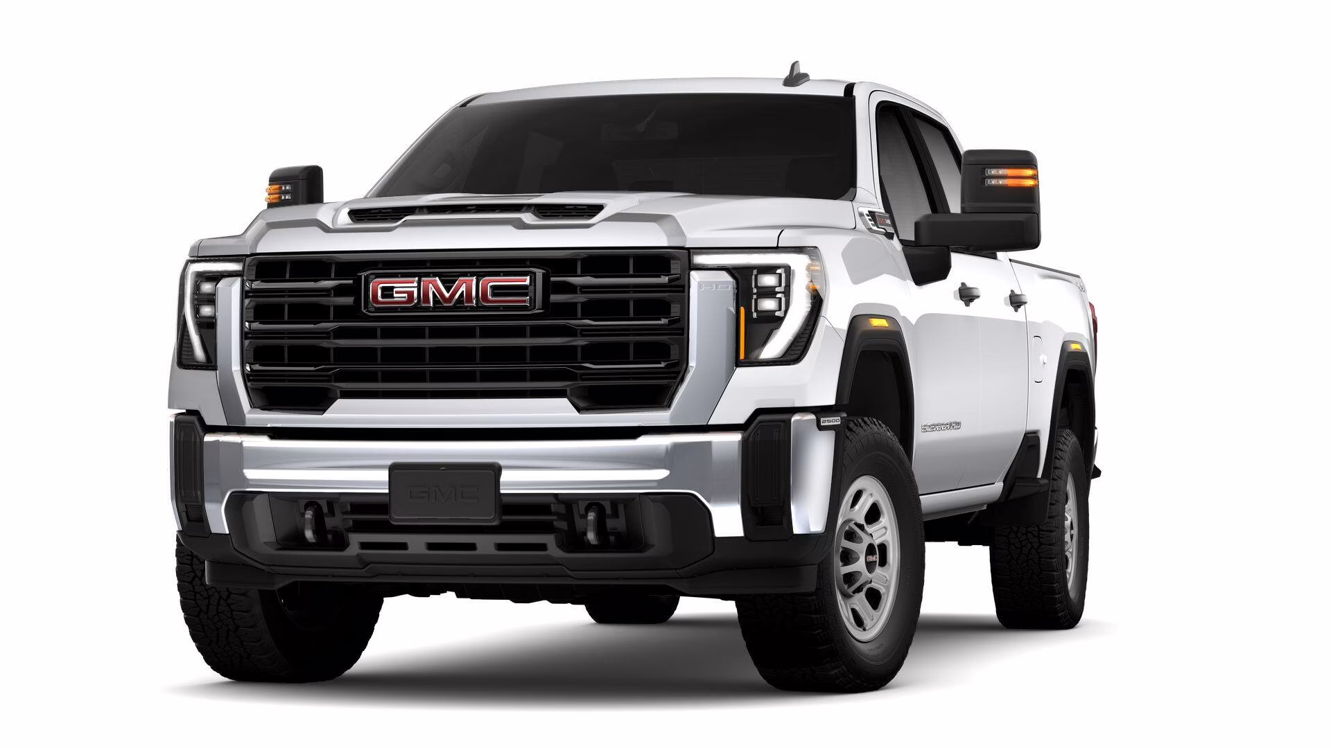 2026 Summit White GMC Sierra 2500 HD Pro 4X4 Truck