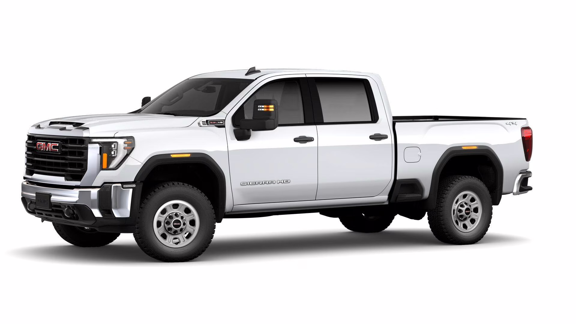 2026 Summit White GMC Sierra 2500 HD Pro 4X4 Truck