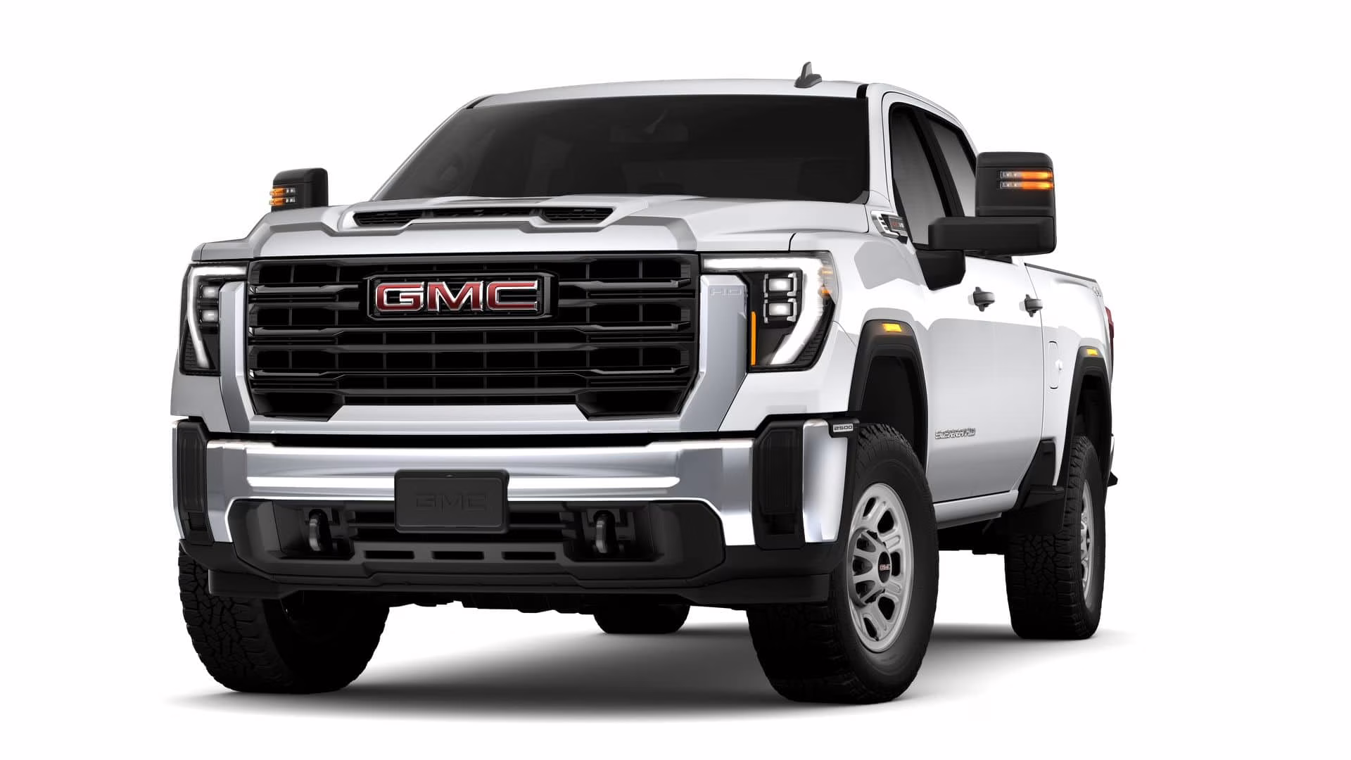 2026 Summit White GMC Sierra 2500 HD Pro 4X4 Truck