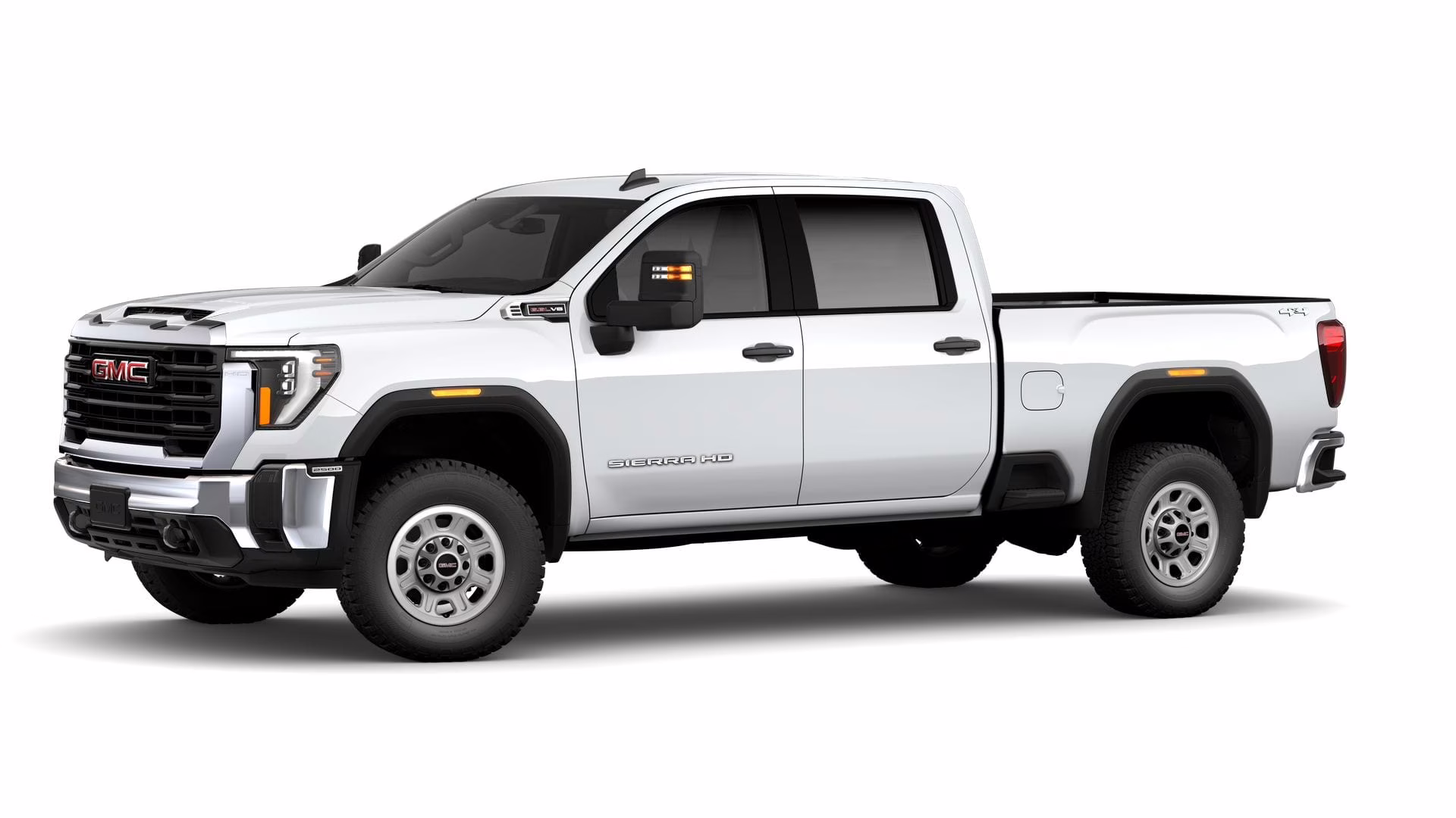 2026 Summit White GMC Sierra 2500 HD Pro 4X4 Truck
