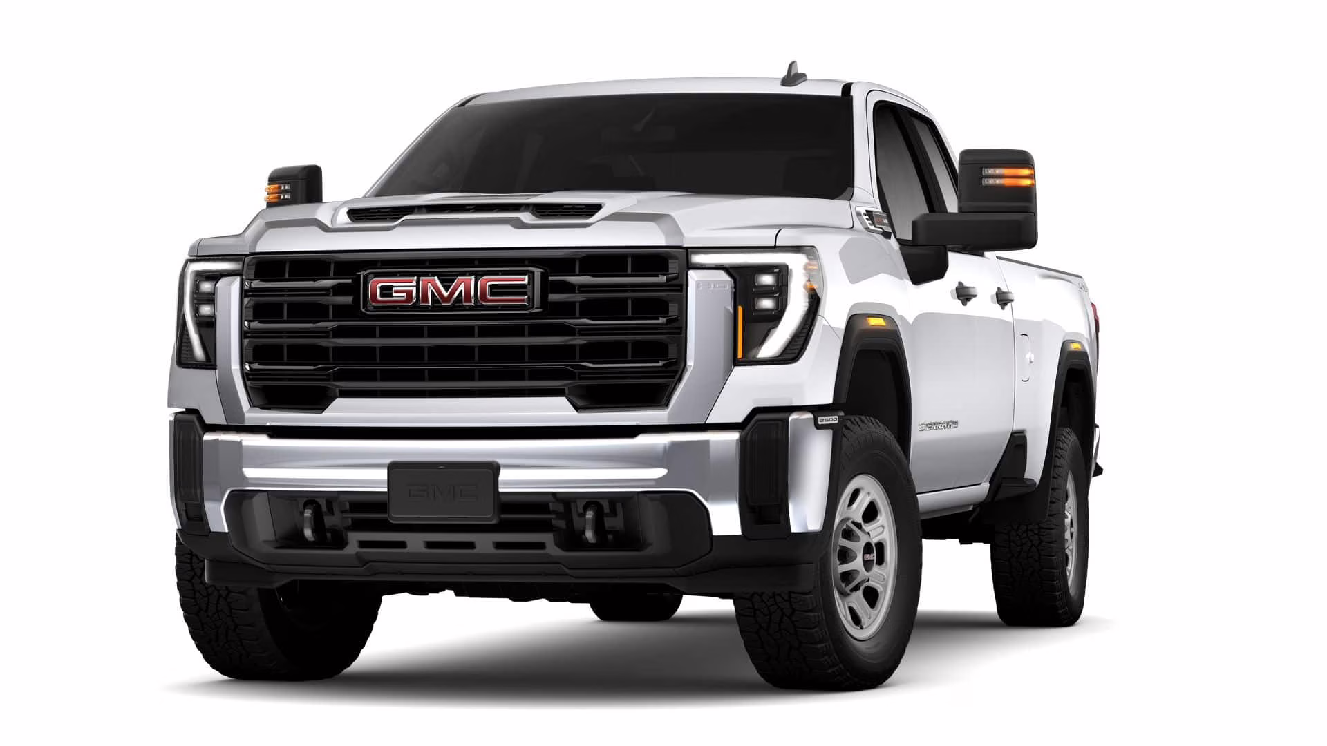 2026 Summit White GMC Sierra 2500 HD Pro 4X4 Truck